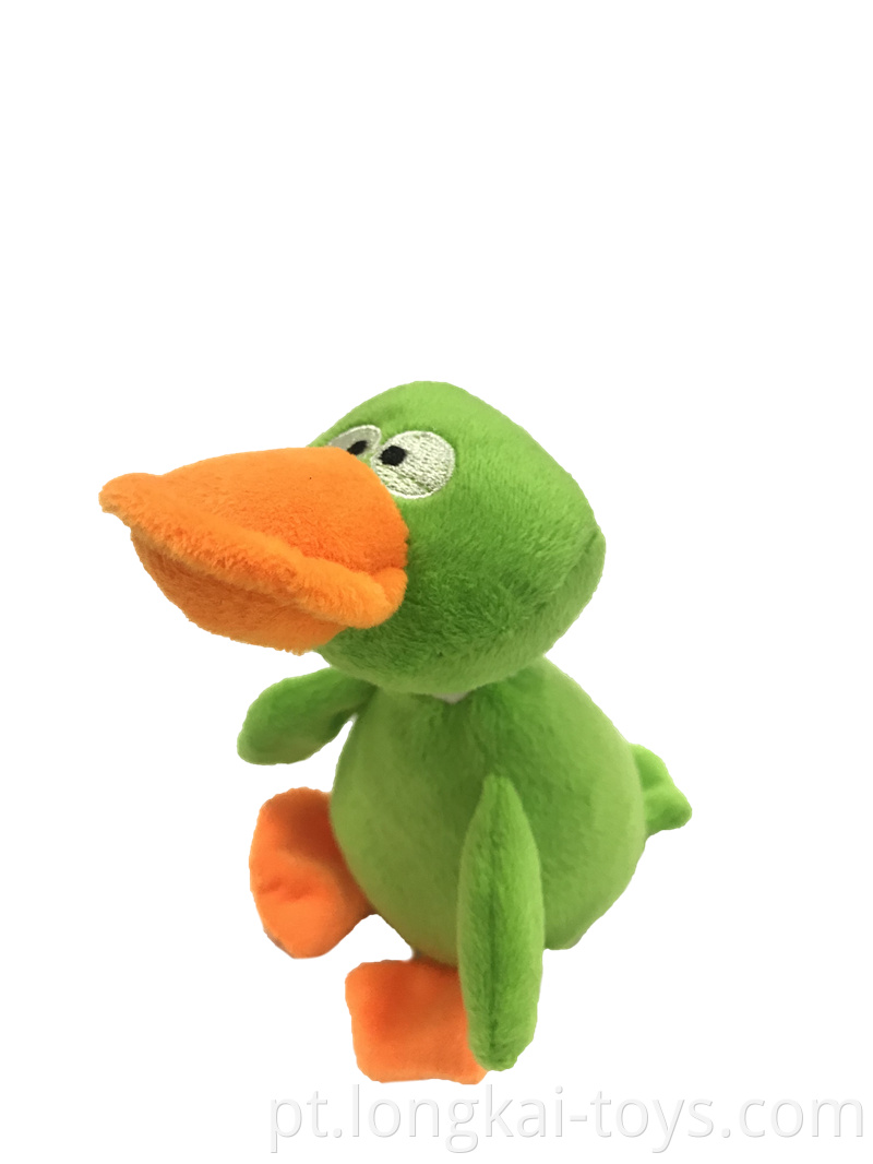 Plush Ball Duck Dog Toy